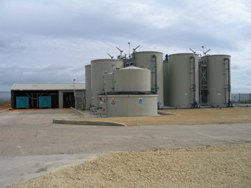 The Coal Authority’s active treatment scheme at Horden, Co Durham.